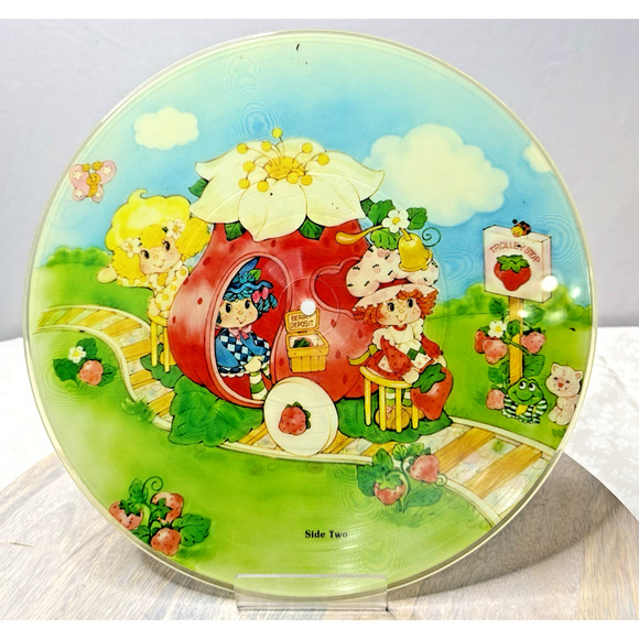Other - Vintage Strawberry Shortcake Over The Rainbow Picture Disc Record